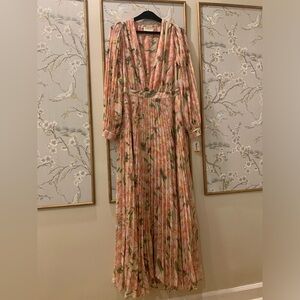 AGGI Pleated Maxi Dress